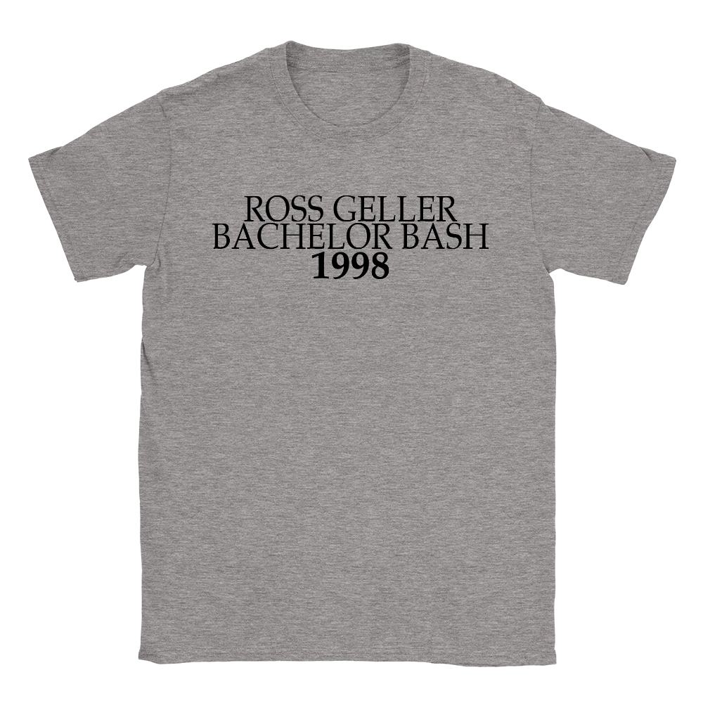 Ross Gellar Bachelor Bash Mens T-Shirt 