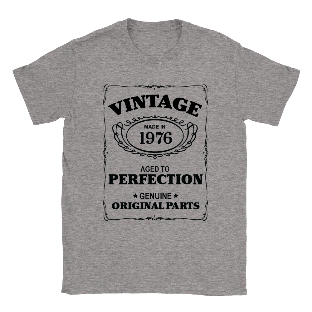 44th Birthday Shirt For Men - Vintage 1981 Aged To Perfection T-Shirt Customizable Gift