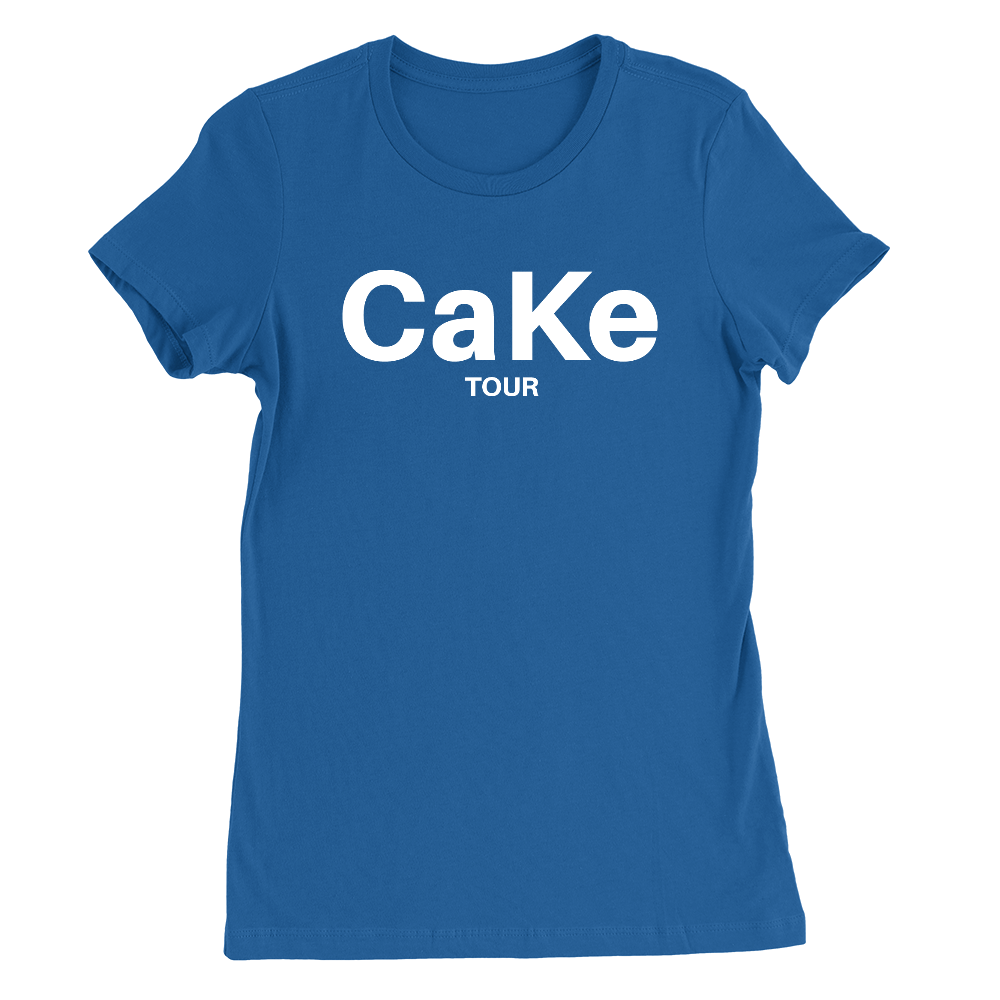 CaKe Tour Womens TShirt Slogan Quote Kendall Delevingne Top Gift