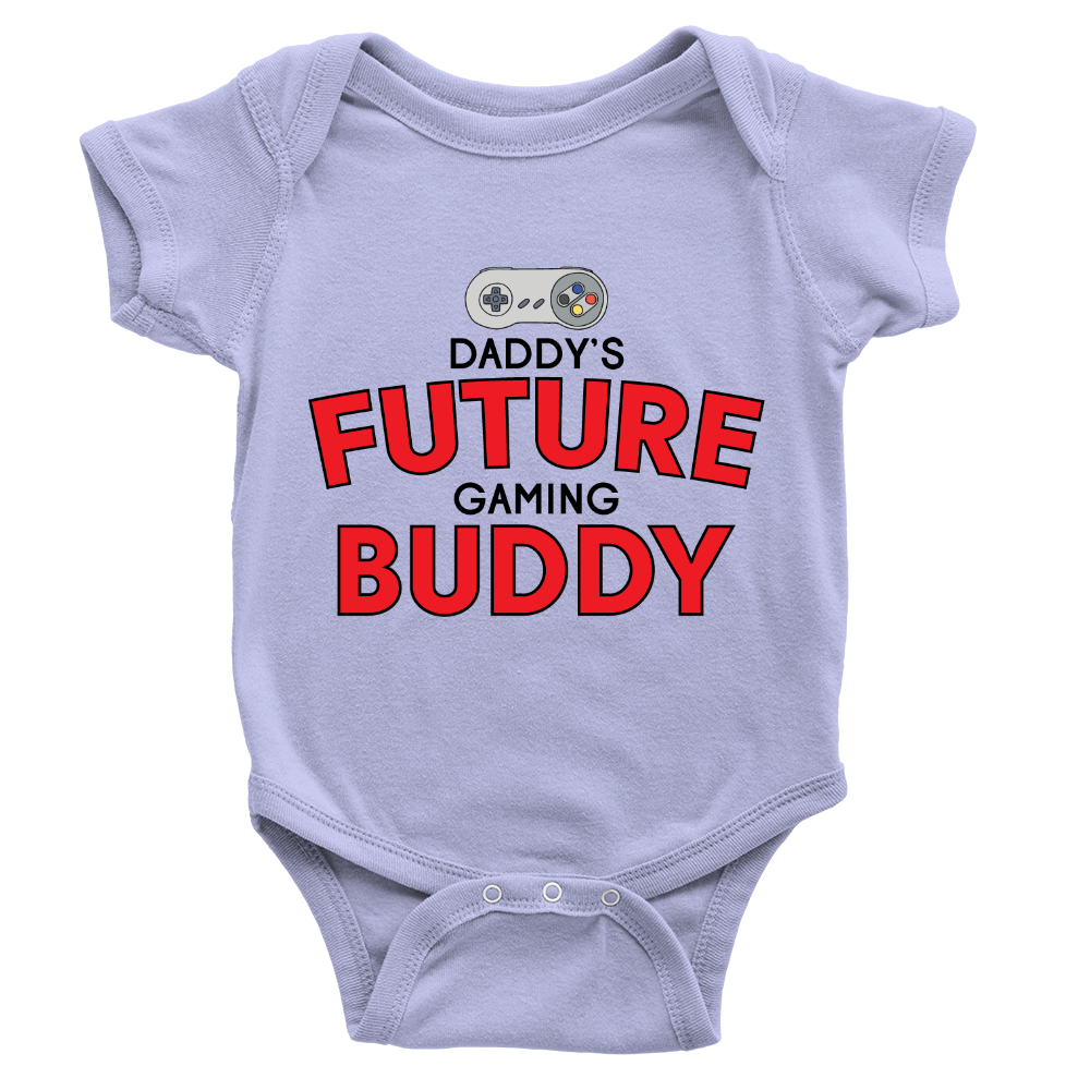 Daddy's Future Gaming Buddy Babygrow Funny Video Game Gift New Baby Boy |  eBay