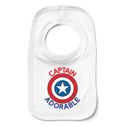 Captain Adorable Bib