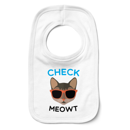 Check Meowt Bib