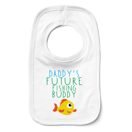 Daddys Future Fishing Buddy Bib