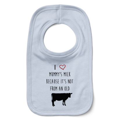 I Love Mummys Milk Bib