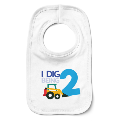 I Dig Being 2 Bib