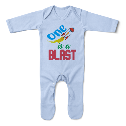 One Is A Blast Baby Romper