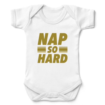 Nap So Hard Babygrow