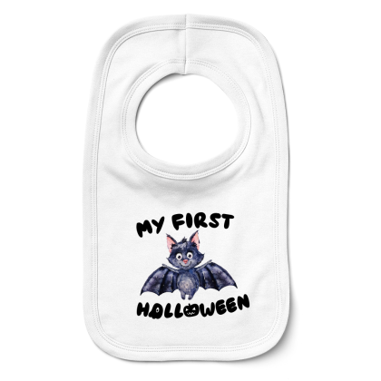 My First Halloween Bib