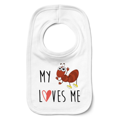 My Antie Loves Me Bib