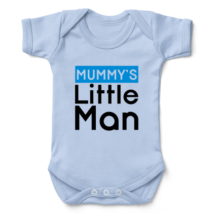 Mummys Little Man Babygrow