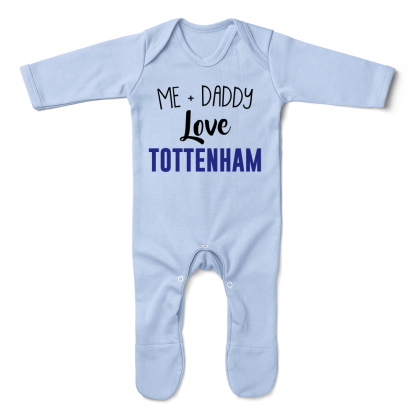 Me  Daddy Love Tottenham Baby Romper