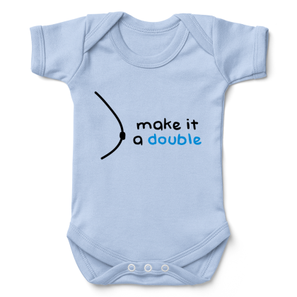 Make It A Double Babygrow