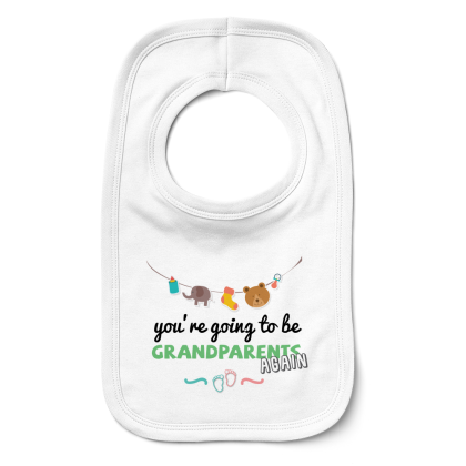 Grandparents Again Bib