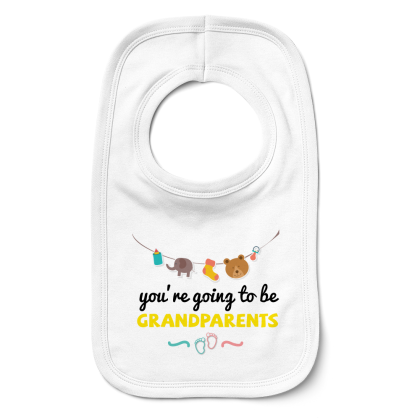 Going To Be Grandparents Bib