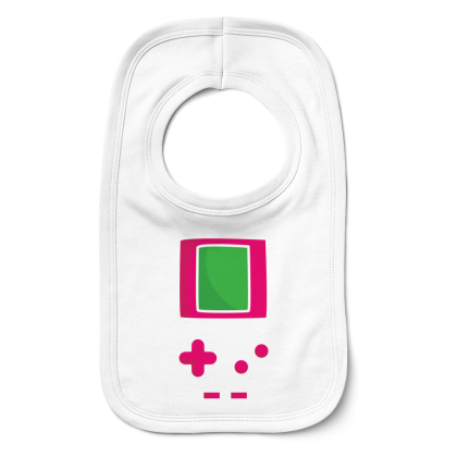 Game Baby Girl Bib