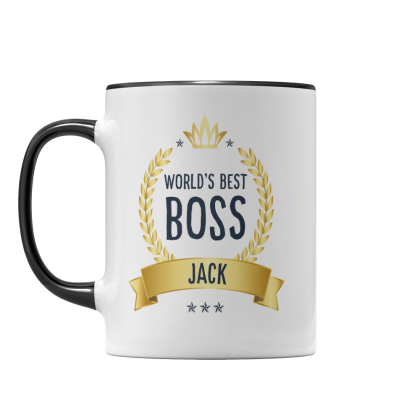 Personalised Name Boss Mug