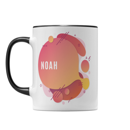Personalised Name Modern Mug