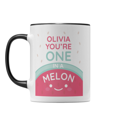 Personalised Name Melon Mug