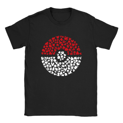 Pokemon Ball Mens T-Shirt