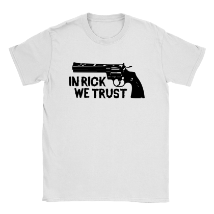 In Rick We Trust Mens T-Shirt