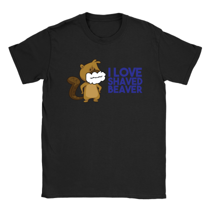 I Loved Shaved Beaver Mens T-Shirt