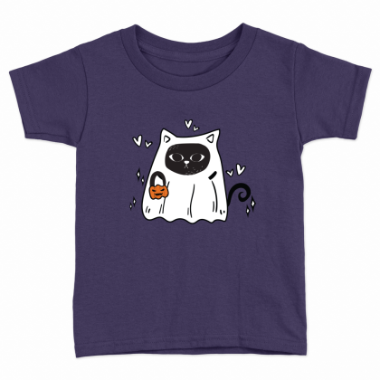 Ghost Cat Kids T-Shirt