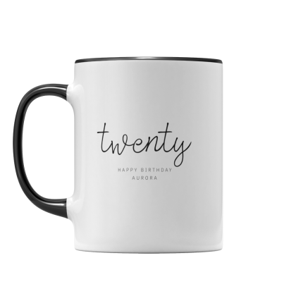 Personalised Name Birthday 5 Mug