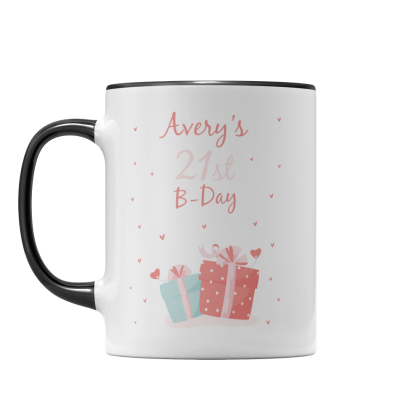 Personalised Name Birthday 1 Mug