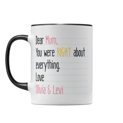 Personalised Mum 10 Mug