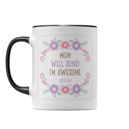 Personalised Mum 6 Mug