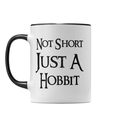Not Short Just A Hobbit Mug