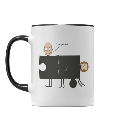 I Am Puzzled Mug