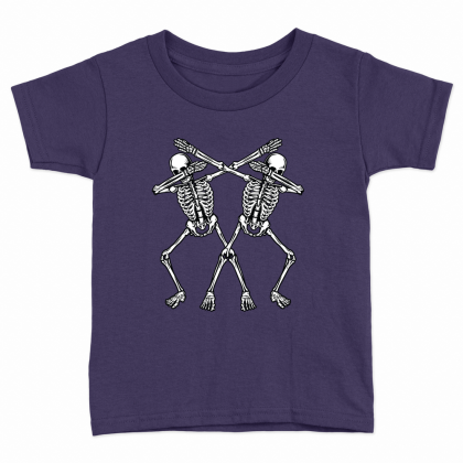 Dabbing Skeletons Kids T-Shirt