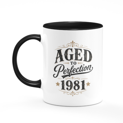 Aged To Perfection 1981 Mug