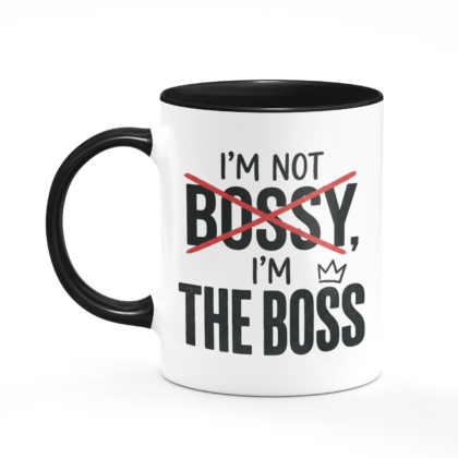 Not Bossy Just The Boss Mug