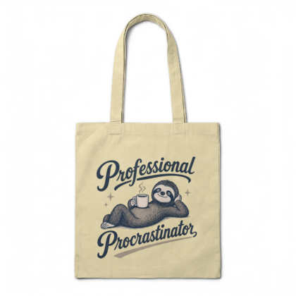 Professional Procrastinator Tote Bag